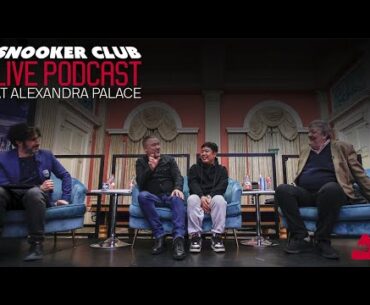 Snooker Club LIVE With Stephen Hendry, Mark Watson, Stephen Fry & Zhang Anda! 🎙🙌