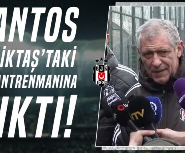 Fernando Santos, Beşiktaş'taki İlk Antrenmanına Çıktı!