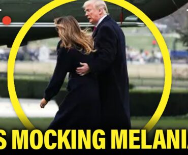 Trump Tries to HUMILIATE Melania as She REFUSES to be Near Him
