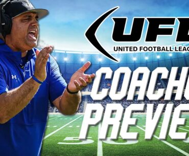 United Football League Coaches Breakdown