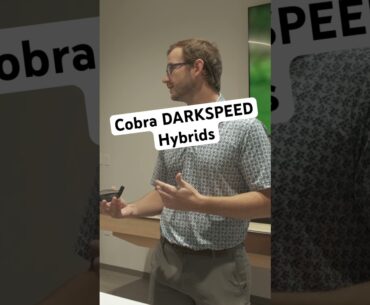 The @cobragolf DARKSPEED Hybrids - first look at Cobra HQ #cobra #golf