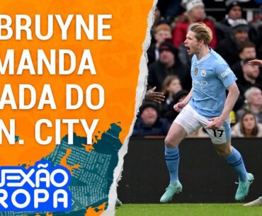 KEVIN DE BRUYNE ENTROU EM CAMPO E DECIDIU PARA O MANCHESTER CITY!