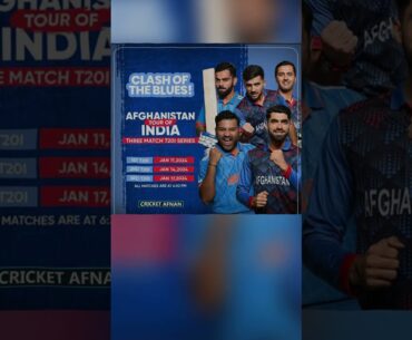 India vs Afghanistan T20I Series 2024 Full and Final Confirmed Schedule | Virat Kohli Rohit Sharma