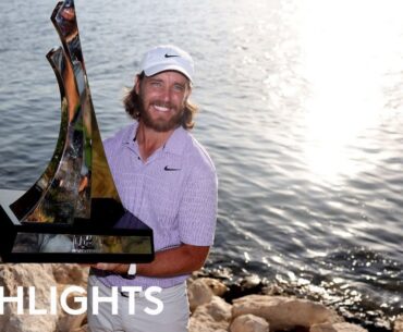 Tommy Fleetwood Winning Round Highlights | 2024 Dubai Invitational