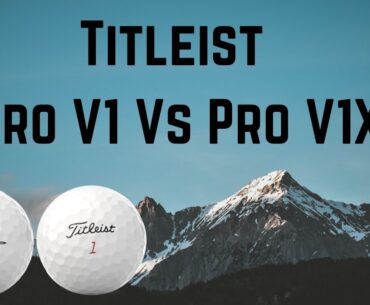 Titleist Pro V1 Vs Pro V1X | Average Swing Reviews