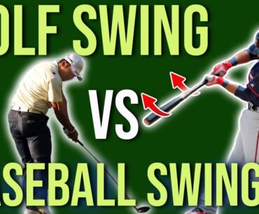 Golf Swing vs Baseball Swing