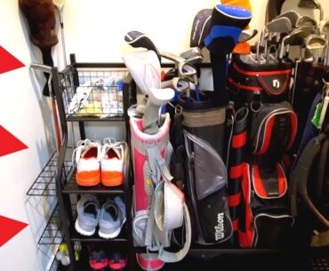 Organize Like a Pro! Golf Stand Organizer, The Ultimate Golf Gear Storage Solution