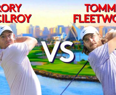 Every Shot Of Rory McIlroy vs Tommy Fleetwood | 2024 Dubai Invitational