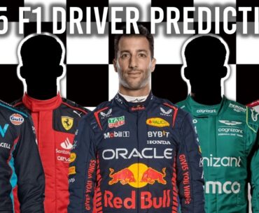 My F1 2025 Driver Lineup Predictions!