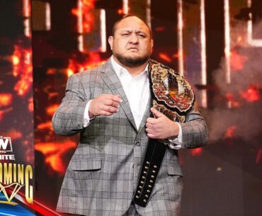 Who’s first for AEW World Champion Samoa Joe? Strickland, Adam Page or HOOK?| 1/10/24 AEW Dynamite