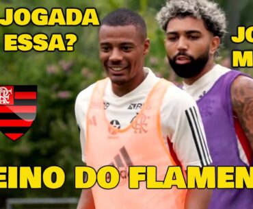 TREINO DO FLAMENGO! "DE LA CRUZ JOGA MUITO" PREPARADOR FÍSICO RASGA ELOGIOS AOS JOGADORES!