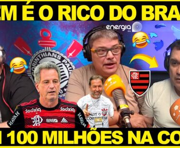 VAMOS RIR! O CORINTHIANS VAI CRUZEIRAR EM 2024! QUEM É O RICO DO BRASIL AGORA?