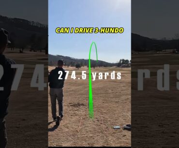16 HCP VS. 300y CARRY... #golf #hitthebell #golfrules