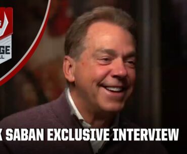 Exclusive Nick Saban interview after his Alabama retirement w/ Rece Davis 🔊 | ESPN College Football