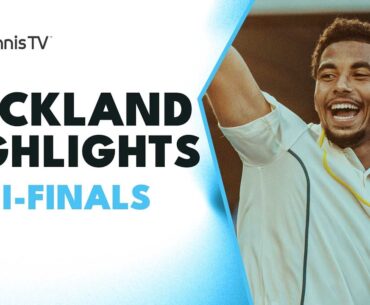 Shelton Battles Daniel; Fils Faces Tabilo | Auckland 2024 Semi-Final Highlights