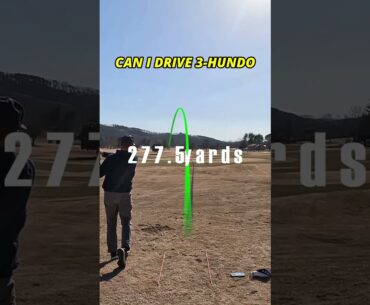 16 HCP VS. 300Y CARRY #golf #hitthebell #golfrules
