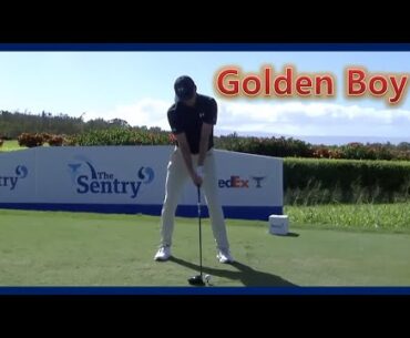 Golden Boy Power Hitter "Jordan Spieth" New Swing Motion & Slow motion,「ジョーダン・スピース」新スイングモーション 2024