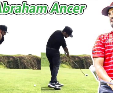 Abraham Ancer アブラム・アンセル メキシコの男子ゴルフ スローモーションスイング!!!