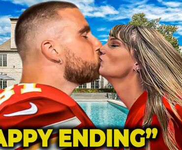 Happy! Taylor Swift STAYED at Travis Kelce's Luxury Mansion in Kansas City