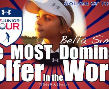 Bella Simoes - Golfer of the Week - April 29, 2022 - The Junior Tour Powered by Under Armour