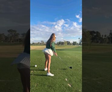 Claire Bear #golf #golfswing #shorts