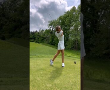 Alexandra O'Laughlin #golf #golfswing #shorts