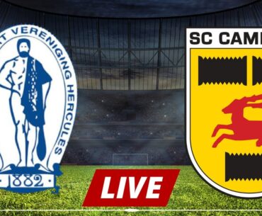 USV Hercules vs Cambuur Live | KNVB Beker 2024 | Match Live Today