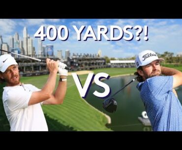 Tommy Fleetwood VS Cameron Young | Long Drive Competition