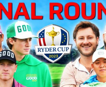 The Ryder Cup Major Finale