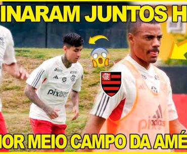 TITE JÁ ESBOÇA O TIME DO FLAMENGO PARA 2024! MEIO CAMPO PODEROSO COM DE LA CRUZ ARRASCAETA E PULGAR