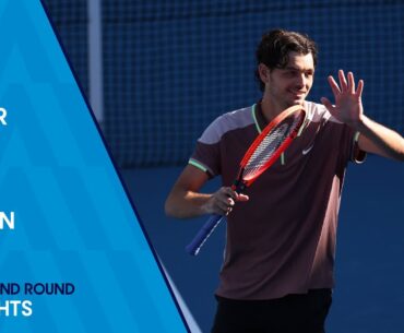 Taylor Fritz v Hugo Gaston Highlights | Australian Open 2024 Second Round