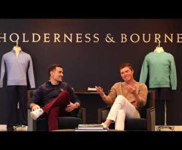 Ben Griffin Visits Holderness & Bourne HQ