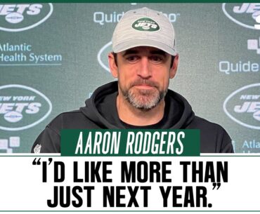 Aaron Rodgers reflects upon Jets season, discusses plans for offseason | SNY
