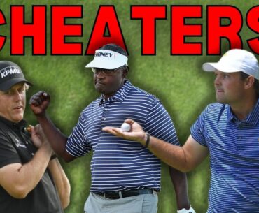 Pro Golfers Caught Cheating