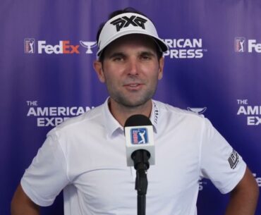 Paul Barjon Thursday Flash Interview French 2024 The American Express © PGA Tour