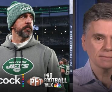 Aaron Rodgers suggests possible Jimmy Kimmel-Jeffrey Epstein link | Pro Football Talk | NFL on NBC
