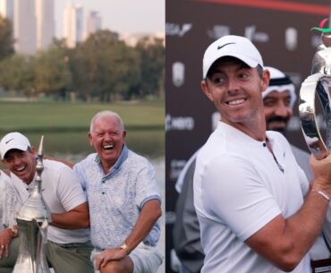 Rory McIlroy MIC'D up after FOURTH Dubai Desert Classic WIN