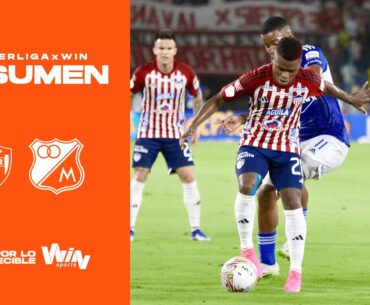 Junior vs. Millonarios (resumen y goles) | Superliga BetPlay Dimayor 2024 | Final - Ida