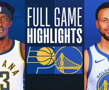 WARRIORS vs PACERS FULL GAME HIGHLIGHTS | January 22, 2024 | NBA Full Game Highlights Today (2K)