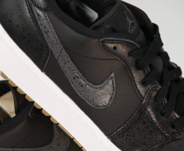Nike Air Jordan 1 Low G Golf Shoes - Black/Anthracite/Gum