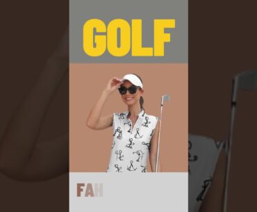 Women's UV Long Sleeve 1/2 Zip Golf Shirt#golf #fashion #onlineshopping -golf-ida-1116-1