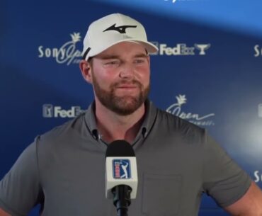 Grayson Murray Saturday Flash Interview 2024 Sony Open In Hawaii © PGA Tour