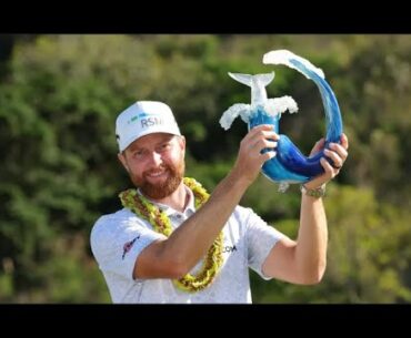 Chris Kirk holds off late challengers to win PGA Tour's first event of 2024 at The Sentry in Hawaii