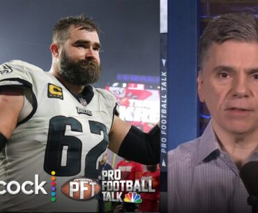 Examining how Jason Kelce could be as a broadcaster | Pro Football Talk | NFL on NBC