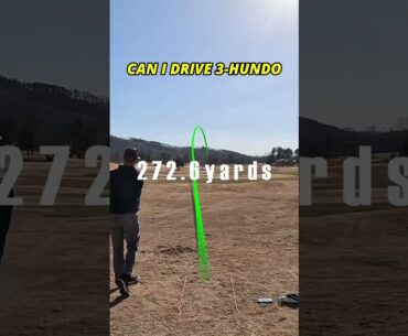 16 HCP VS. 300Y CARRY  #golf #hitthebell #golfrules