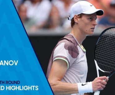 Jannik Sinner v Karen Khachanov Extended Highlights | Australian Open 2024 Fourth Round