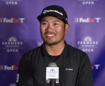 Ryo Hisatsune Wednesday Flash Interview 2024 Farmers Insurance Open © PGA Tour