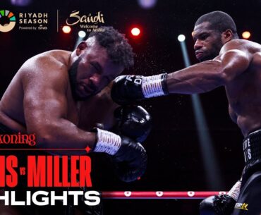 He's Back | Daniel Dubois vs. Jarrell Miller Fight Highlights