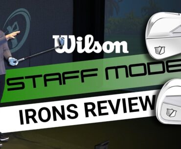 NEW WILSON STAFF MODEL BLADE & CB IRONS REVIEW // Best combo iron of 2024?