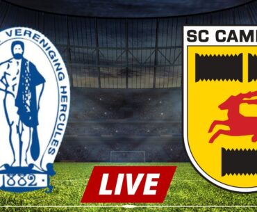 USV Hercules vs Cambuur Live | KNVB Beker 2024 | Match Live Today